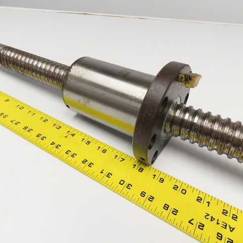 NSK W4006WF-15Z 40mm Ball Screw 9.5mm Pitch Single Start 26" Screw 37" OAL