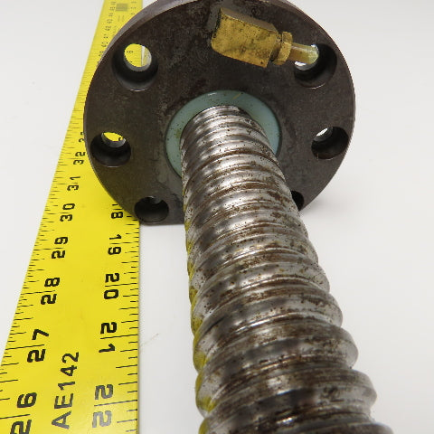 NSK W4006WF-15Z 40mm Ball Screw 9.5mm Pitch Single Start 26" Screw 37" OAL