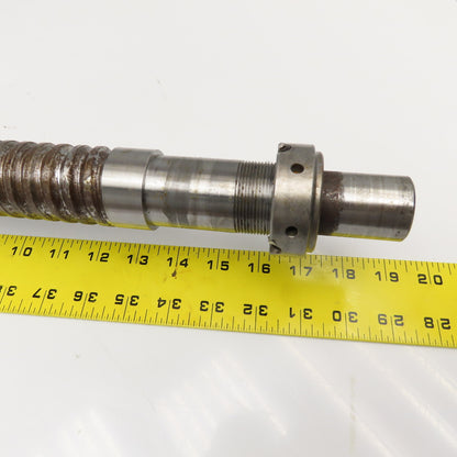 NSK W4006WF-15Z 40mm Ball Screw 9.5mm Pitch Single Start 26" Screw 37" OAL