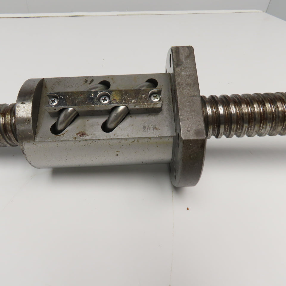 NSK W4006WF-15Z 40mm Ball Screw 9.5mm Pitch Single Start 26" Screw 37" OAL