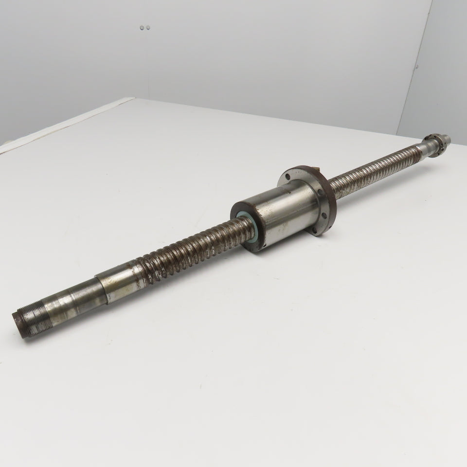 NSK W4006WF-15Z 40mm Ball Screw 9.5mm Pitch Single Start 26" Screw 37" OAL