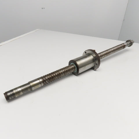 NSK W4006WF-15Z 40mm Ball Screw 9.5mm Pitch Single Start 26" Screw 37" OAL