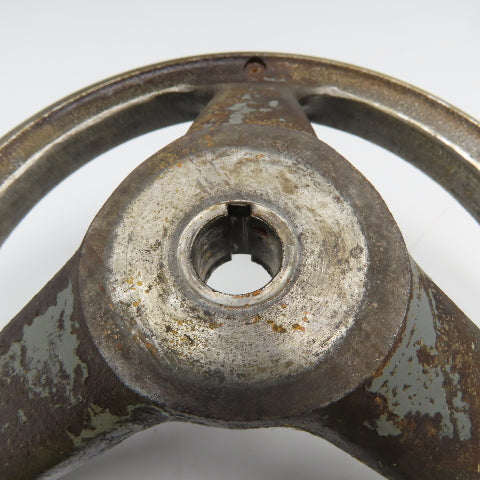 9" Machine Advance Hand Wheel Cast Iron 11/16" Keyed Bore