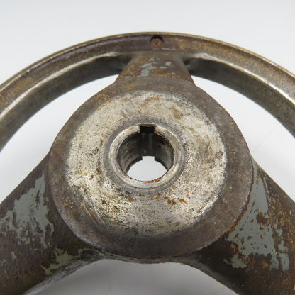 9" Machine Advance Hand Wheel Cast Iron 11/16" Keyed Bore