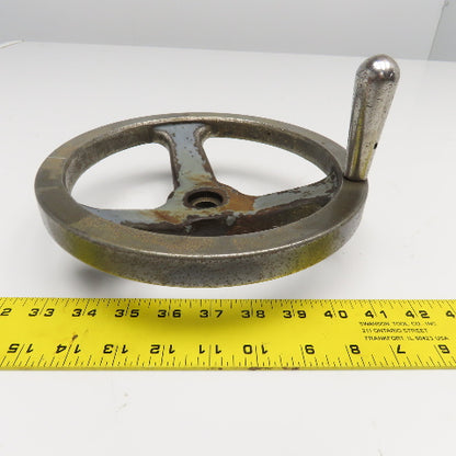 9" Machine Advance Hand Wheel Cast Iron 11/16" Keyed Bore