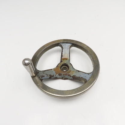 9" Machine Advance Hand Wheel Cast Iron 11/16" Keyed Bore