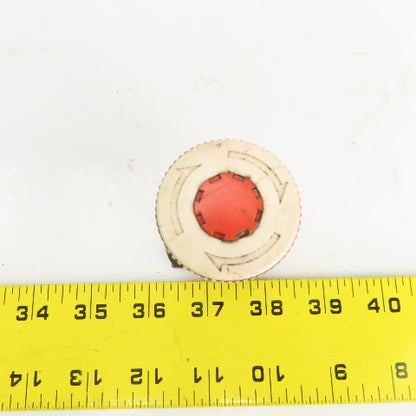 Fuji AR22V2R Mushroom Head Push Twist Release Red E-Stop Button 250V