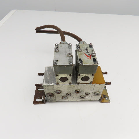 Brown & Sharpe QG-005-C-10B1 Double A Hydraulic Directional Valve Manifold
