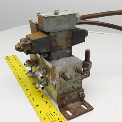 Brown & Sharpe QG-005-C-10B1-TSP Hydraulic Directional Valve Manifold