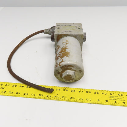 3/4" Port Hydraulic Filter Assembly From Cincinnati Milacron 2EF73