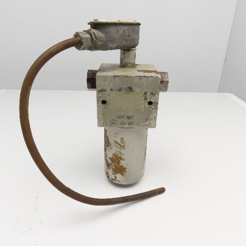 3/4" Port Hydraulic Filter Assembly From Cincinnati Milacron 2EF73