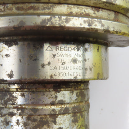 Rego-Fix ER40X4 Collet Chuck Tool Holder CAT 50 3-1/4" Projection