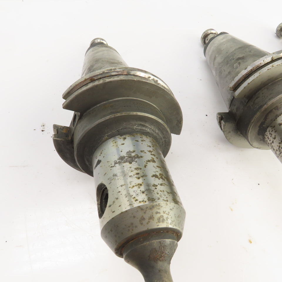 Lyndex CAT 50 Tool Holder CNC Mill 3-3/8", 1-1/4", Projection 10,000RPM Lot Of 3