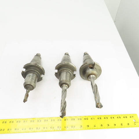 Lyndex CAT 50 Tool Holder CNC Mill 3-3/8", 1-1/4", Projection 10,000RPM Lot Of 3