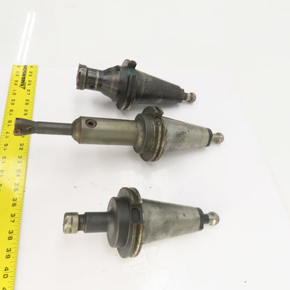 CAT 50 Tool Holder CNC End Mill 5", 2-3/4", Projection Lot Of 3