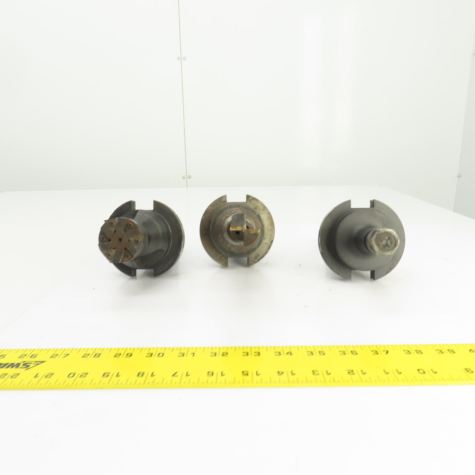 CAT 50 Tool Holder CNC End Mill 5", 2-3/4", Projection Lot Of 3