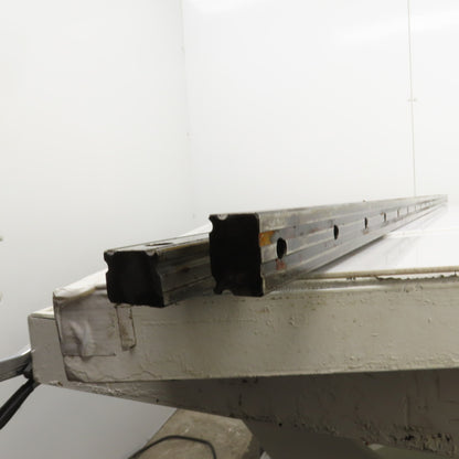 34mm W x 24..50mm H Linear Guide Slide Rail 1480mm OAL Lot Of 2