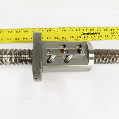 NSK W4009-418Z-C57 40mm Ball Screw & Nut Single Start 11mm Pitch 49-1/4" OAL