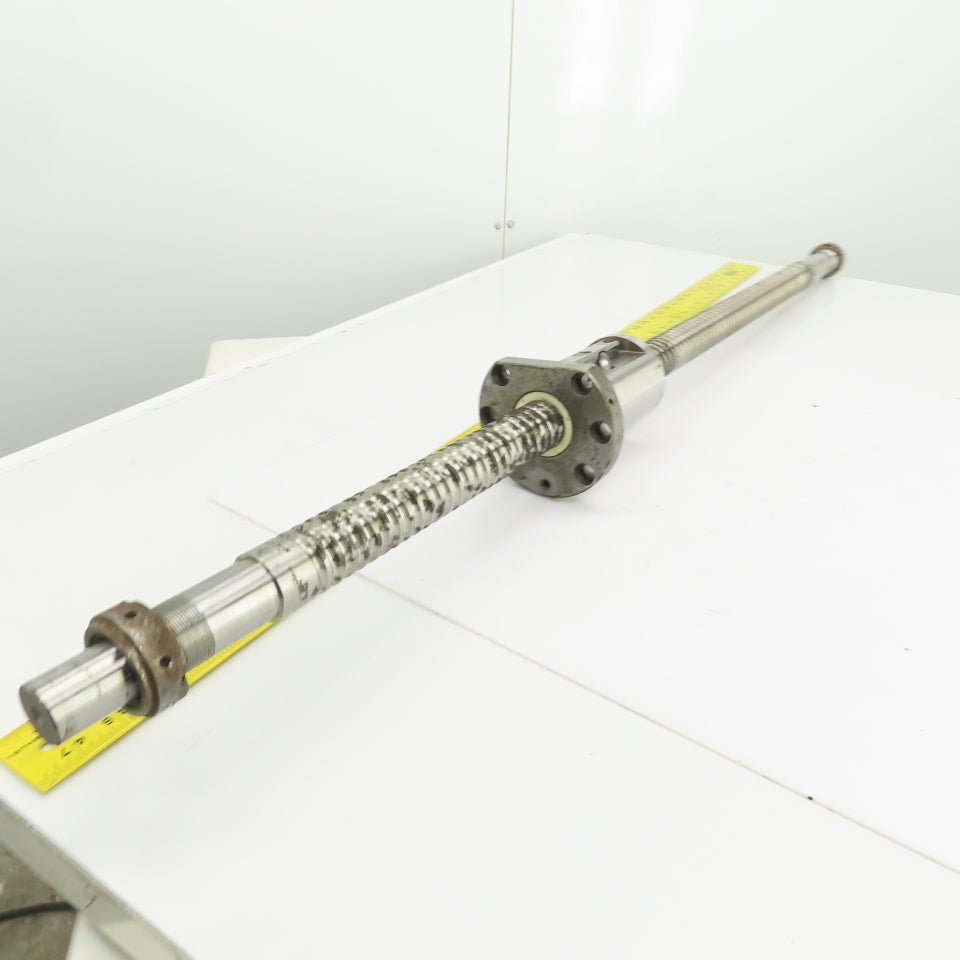 NSK W4009-418Z-C57 40mm Ball Screw & Nut Single Start 11mm Pitch 49-1/4" OAL