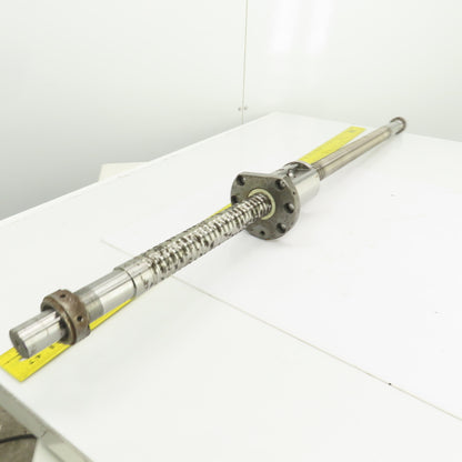 NSK W4009-418Z-C57 40mm Ball Screw & Nut Single Start 11mm Pitch 49-1/4" OAL