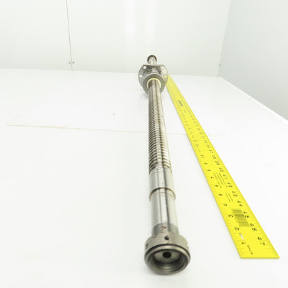NSK W4009-418Z-C57 40mm Ball Screw & Nut Single Start 11mm Pitch 49-1/4" OAL