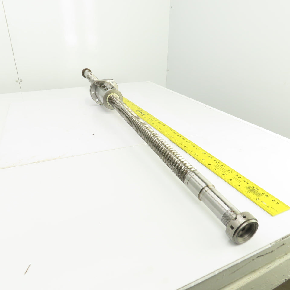 NSK W4009-418Z-C57 40mm Ball Screw & Nut Single Start 11mm Pitch 49-1/4" OAL