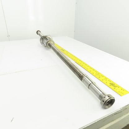 NSK W4009-418Z-C57 40mm Ball Screw & Nut Single Start 11mm Pitch 49-1/4" OAL
