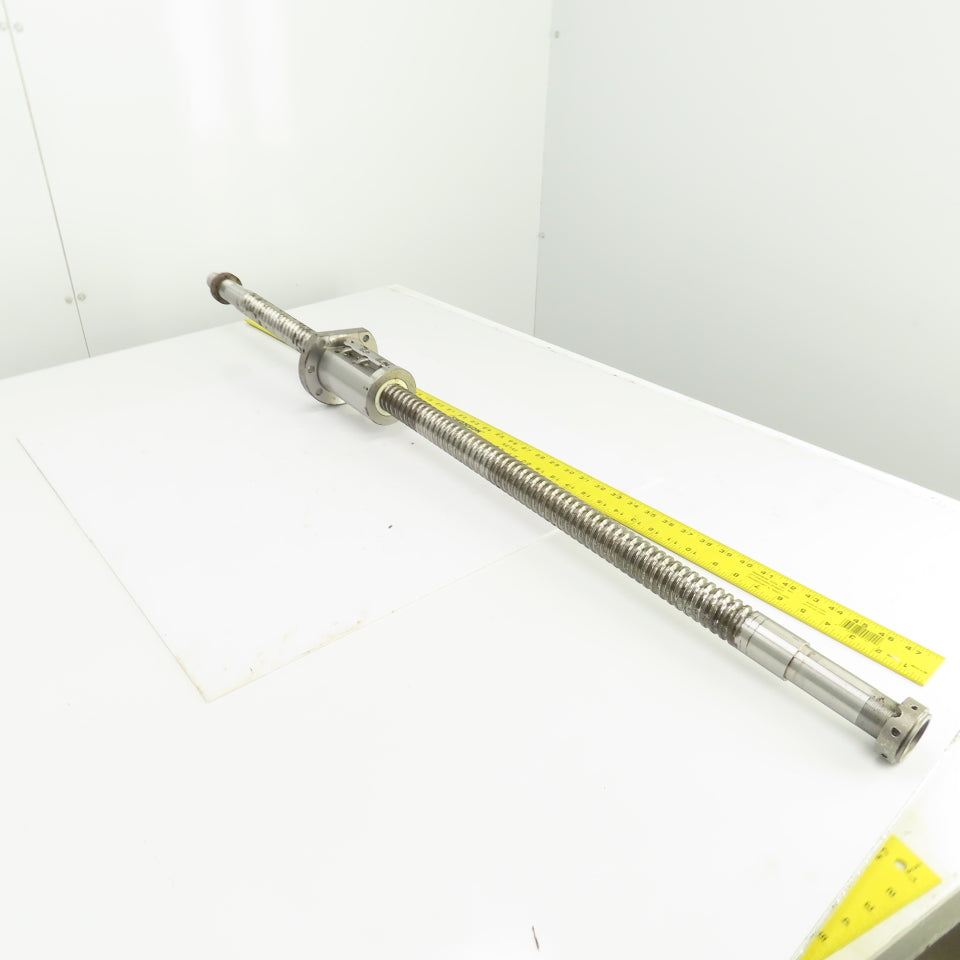 NSK W4009-418Z-C57 40mm Ball Screw & Nut Single Start 11mm Pitch 49-1/4" OAL