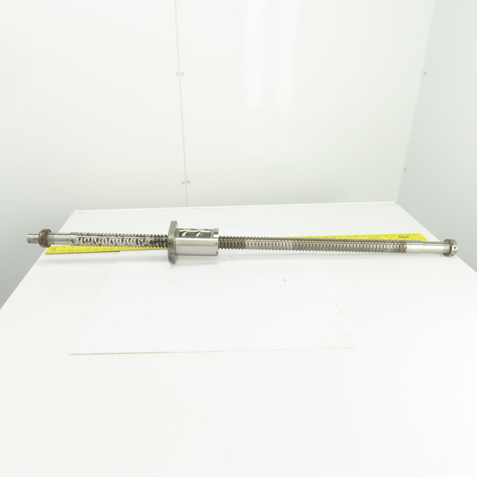 NSK W4009-418Z-C57 40mm Ball Screw & Nut Single Start 11mm Pitch 49-1/4" OAL