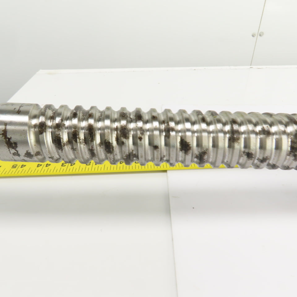NSK W4009-418Z-C57 40mm Ball Screw & Nut Single Start 11mm Pitch 49-1/4" OAL