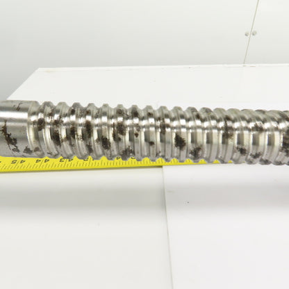 NSK W4009-418Z-C57 40mm Ball Screw & Nut Single Start 11mm Pitch 49-1/4" OAL
