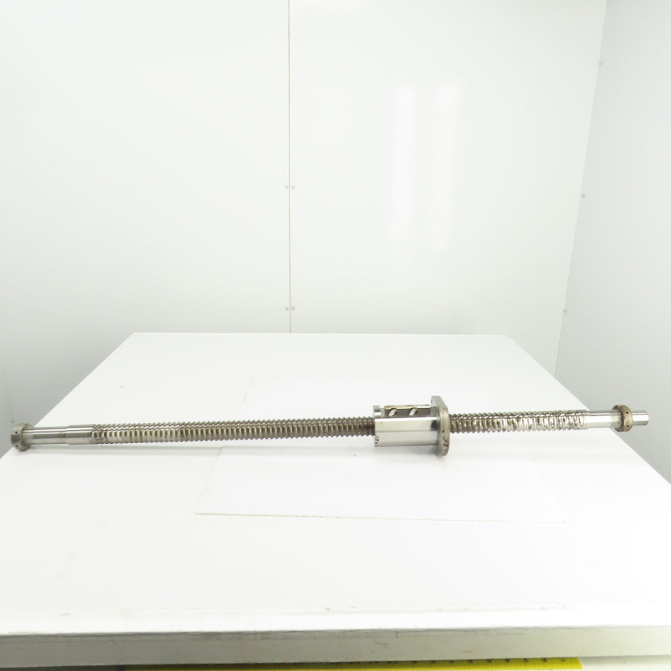 NSK W4009-418Z-C57 40mm Ball Screw & Nut Single Start 11mm Pitch 49-1/4" OAL