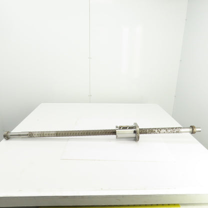 NSK W4009-418Z-C57 40mm Ball Screw & Nut Single Start 11mm Pitch 49-1/4" OAL
