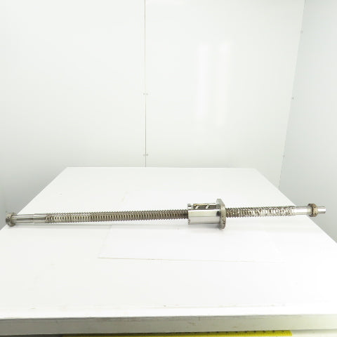 NSK W4009-418Z-C57 40mm Ball Screw & Nut Single Start 11mm Pitch 49-1/4" OAL