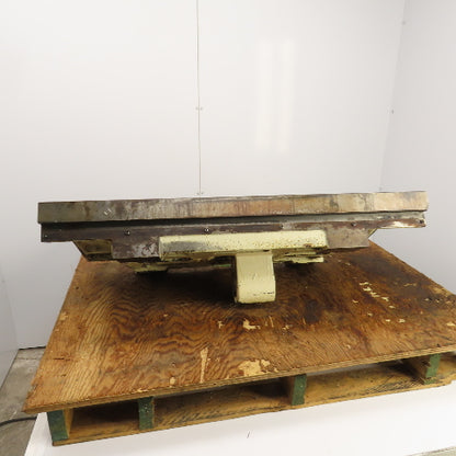 Okuma MX-45VAE 39-3/8 L x 20" W T-Slot Set Up Work Holding Jig Machine Bed Table