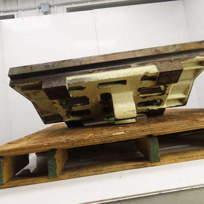 Okuma MX-45VAE 39-3/8 L x 20" W T-Slot Set Up Work Holding Jig Machine Bed Table