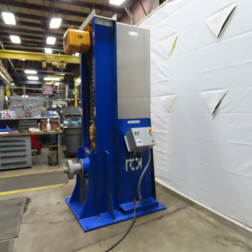 ROI RAH-8000 8000Lbs Adjustable Height Rotating Power Stand 5 Ton 31" Travel