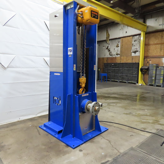 ROI RAH-8000 8000Lbs Adjustable Height Rotating Power Stand 5 Ton 31" Travel