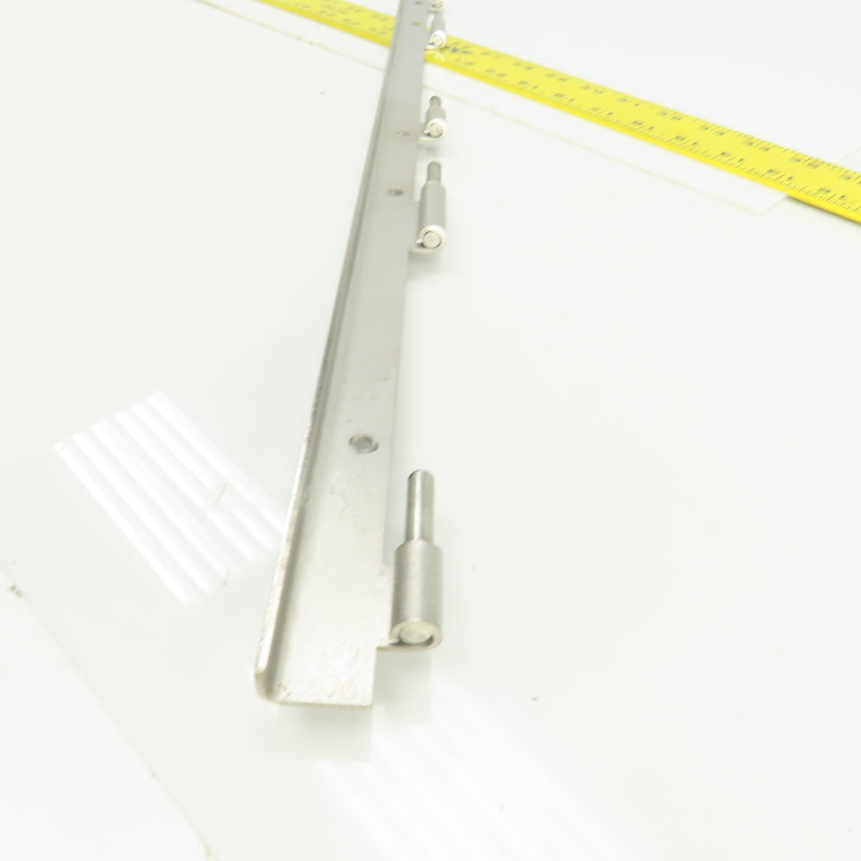 Thermo Scientific RLE60086A Stainless Steel Interior Door Hanger Rail 52" L