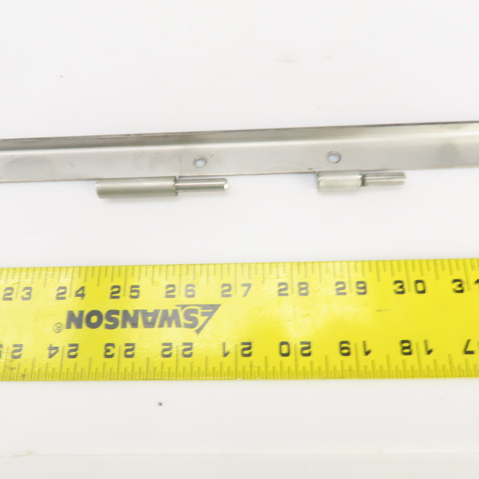 Thermo Scientific RLE60086A Stainless Steel Interior Door Hanger Rail 52" L