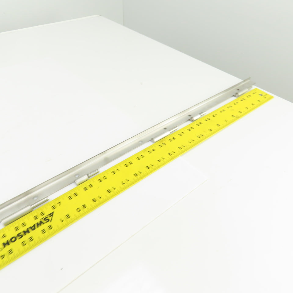 Thermo Scientific RLE60086A Stainless Steel Interior Door Hanger Rail 52" L