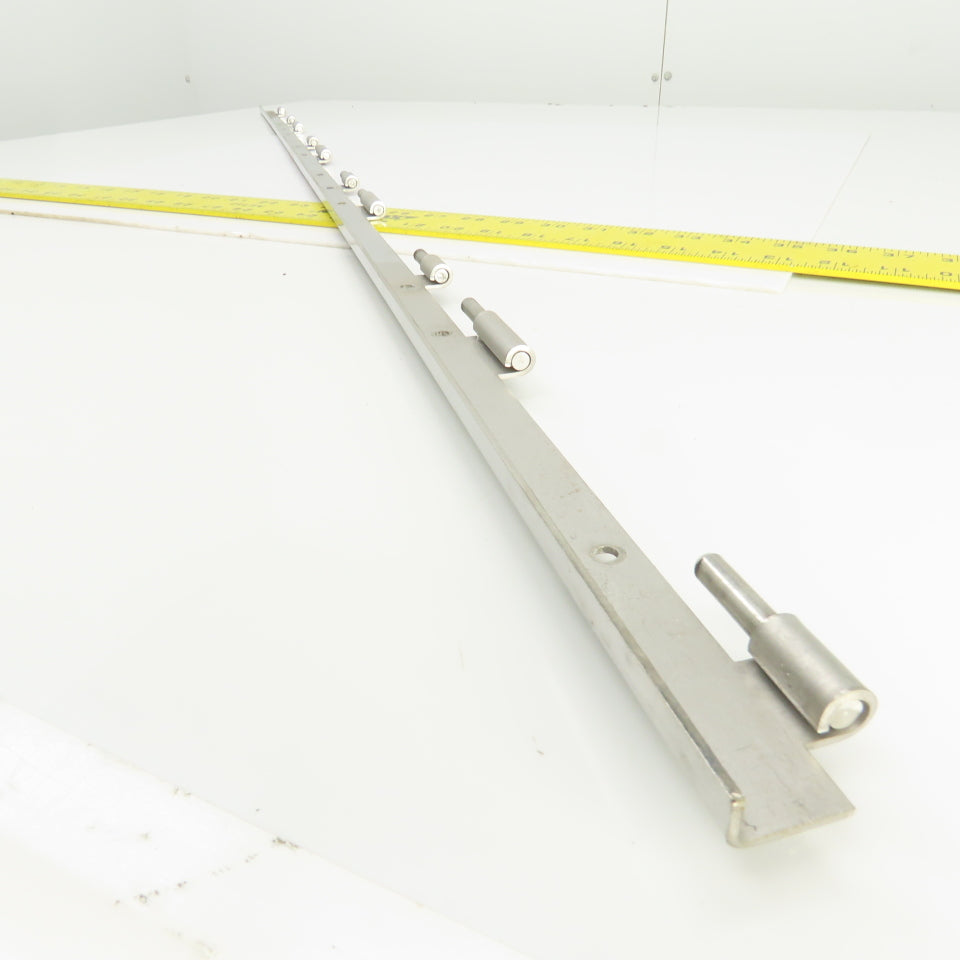 Thermo Scientific RLE60086A Stainless Steel Interior Door Hanger Rail 52" L