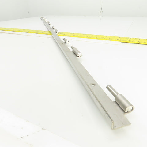 Thermo Scientific RLE60086A Stainless Steel Interior Door Hanger Rail 52" L