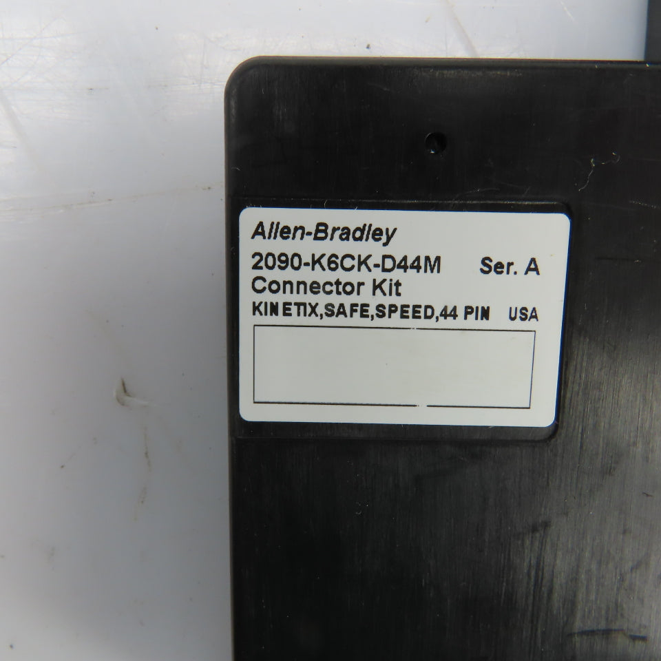 Allen Bradley 2090-K6CK-D44M Ser A Kinetix Safe Speed 44 Pin Connector Kit