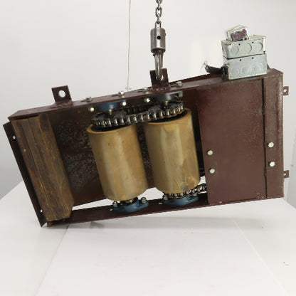 1/2HP Roll Power Material Feeder 21.5FPM/30RPM 120V 1PH 9" W Rollers