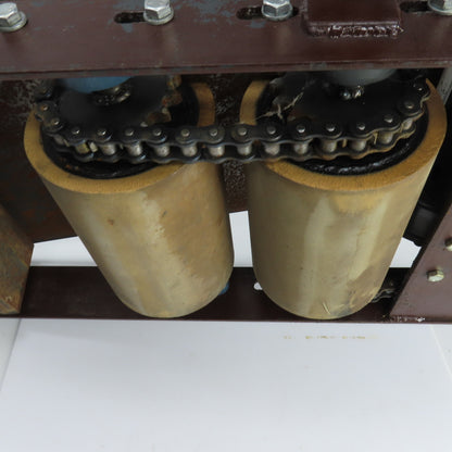1/2HP Roll Power Material Feeder 21.5FPM/30RPM 120V 1PH 9" W Rollers