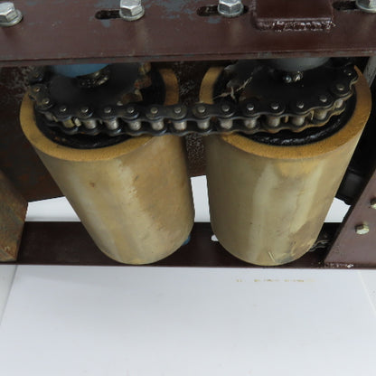 1/2HP Roll Power Material Feeder 21.5FPM/30RPM 120V 1PH 9" W Rollers