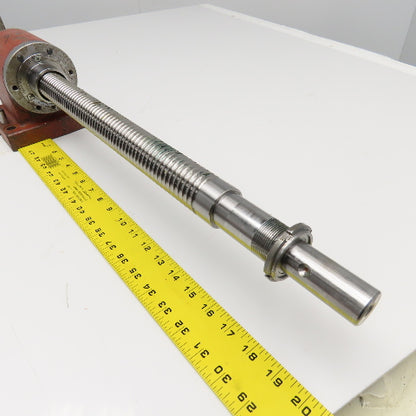 Wasino WMC-14 36mm Single Start 6mm Pitch Lead Screw 31" Screw 39" OAL
