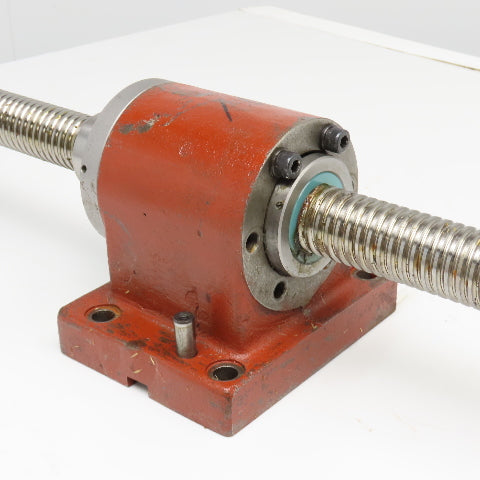 Wasino WMC-14 36mm Single Start 6mm Pitch Lead Screw 31" Screw 39" OAL