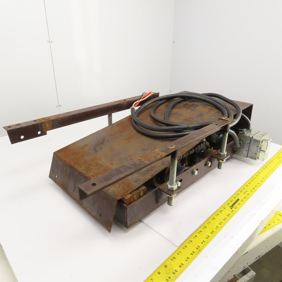 1/2HP Roll Power Material Feeder 22.5FPM/30RPM 120V 1PH 9" W Rollers